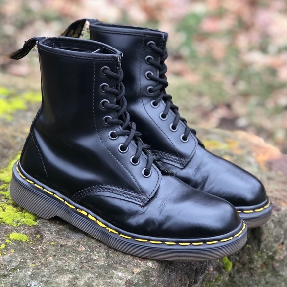 Dr. Martens Shoes - Dr Martens MIE 1460Y black boots Updated